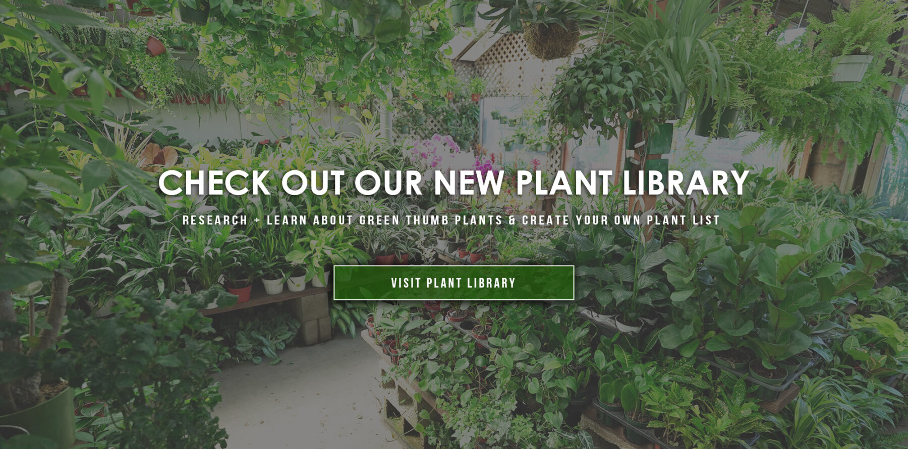 Green Thumb Plant Library